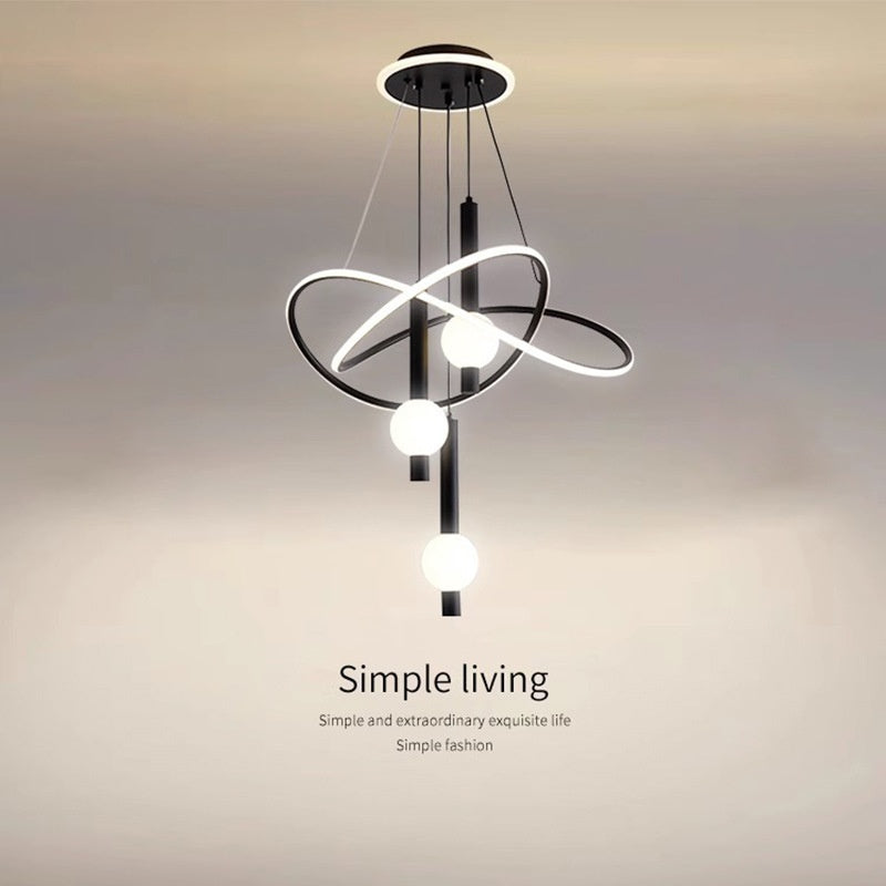 Lollipop Chandelier Bedroom Light Home Indoor Chandelier Pendant Lamp